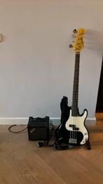 Basgitaar, helemaal compleet, Muziek en Instrumenten, Snaarinstrumenten | Gitaren | Bas, Ophalen, Zo goed als nieuw