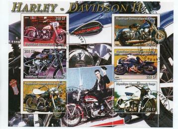 Elvis Presley, Harley Davidson - Congo 2004 - Gestempeld beschikbaar voor biedingen
