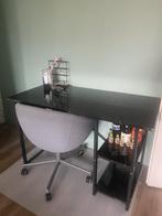 Bureau marmer look, Huis en Inrichting, Bureaus, Ophalen of Verzenden, Zo goed als nieuw