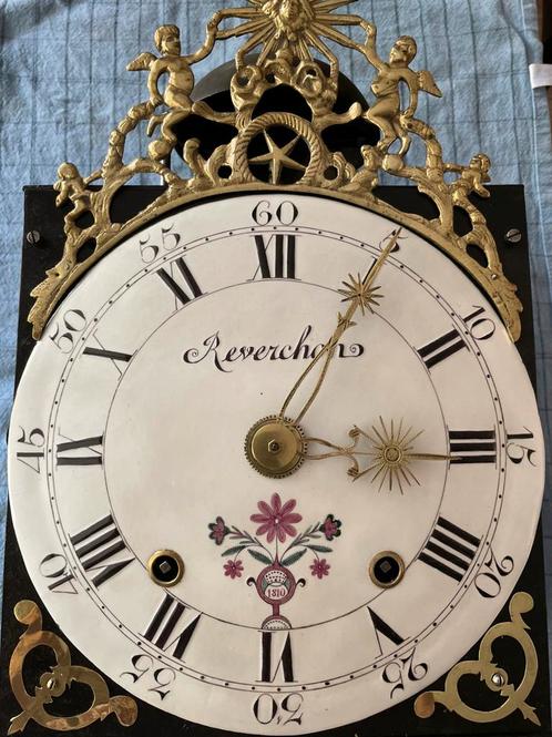 Antieke ZONNEKOP-COMTOISE  1810, Antiek en Kunst, Antiek | Klokken, Ophalen of Verzenden