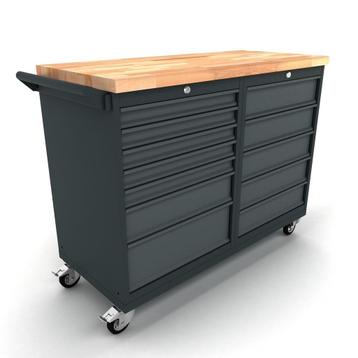 GEREEDSCHAPSWAGEN / verrijdbare werkbank 12 laden *TIP* beschikbaar voor biedingen