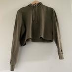 Donker groene cropped hoodie, H&M Divided, maat S, Ophalen of Verzenden
