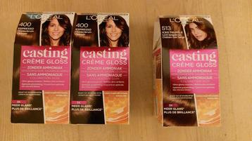 L'Oréal Paris casting crème gloss 400 + 513 beschikbaar voor biedingen