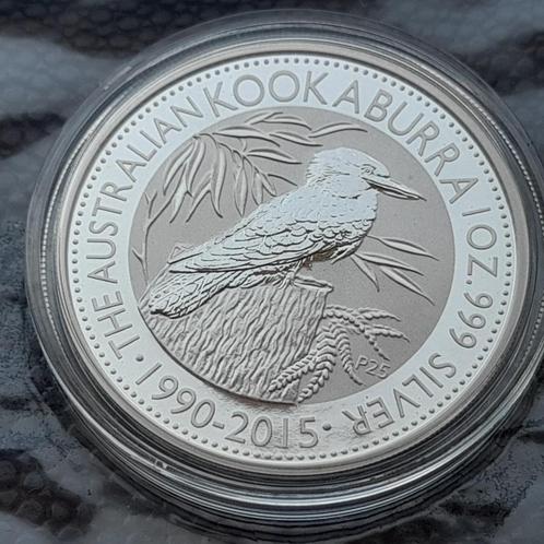 2015 Kookaburra 1 oz zilver, Postzegels en Munten, Munten | Oceanië, Zilver, Verzenden