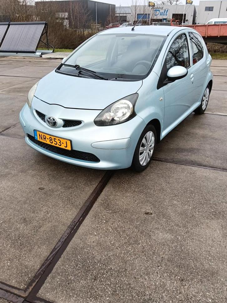 Toyota 2005 Blauw, Auto's, Toyota, Bedrijf, Aygo, ABS, Airbags, Airconditioning, Boordcomputer, Centrale vergrendeling, Elektrische buitenspiegels