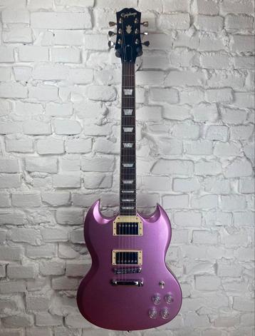Epiphone SG Muse Purple Passion Metallic beschikbaar voor biedingen