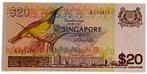 Singapore ND (1979) P-12 PMG Gem UNC 65 EPQ 20 $- Birds, Ophalen of Verzenden, Oost-Azië, Los biljet
