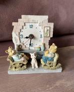 Cherished keramiek teddyberenklokje, Ophalen of Verzenden, Zo goed als nieuw, Beeldje, Cherished Teddies