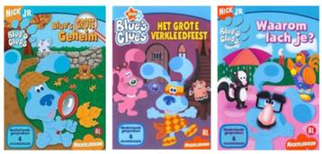 Gezocht: DVD's van Blues Clues beschikbaar voor biedingen