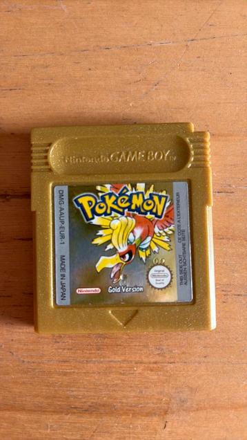 Pokemon Goud / Gold voor Game Boy beschikbaar voor biedingen