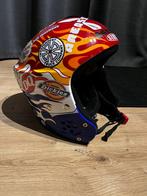 Sinner ski helm met stickers, Overige merken, Gebruikt, Overige typen, Ophalen of Verzenden