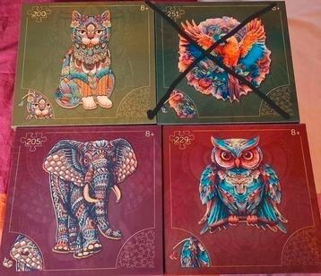 Houten puzzels  beschikbaar voor biedingen