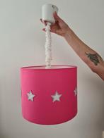 Roze Kinderkamer Lamp met Sterren, Huis en Inrichting, Ophalen, Metaal, Zo goed als nieuw, Minder dan 50 cm
