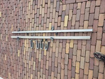 Montage rails zonnepanelen 195cm / 4 haken pannendak  beschikbaar voor biedingen