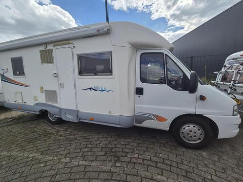 Fiat JOINT J 154 2005 Luifel,fietsenrek € 20750,-, Caravans en Kamperen, Campers, Particulier, Half-integraal, Fiat, Handgeschakeld