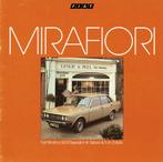 Folder Fiat (131) Mirafiori (Engelse uitgave - 1977), Verzenden, Gelezen, Overige merken