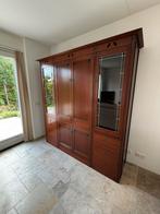 Schuitema Houten Kast met Glazen Deuren & Verlichting, Ophalen