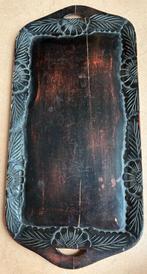 Antiek houten dienblad, Japans?, Antiek en Kunst, Ophalen of Verzenden