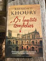 Boek De Laatste tempelier van Raymond Khoury., Ophalen of Verzenden, Zo goed als nieuw, Zie beschrijving