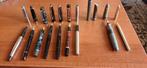 Vintage vulpennen, oa Sheaffer, Osmiroid, enz., Verzamelen, Overige merken, Gebruikt, Ophalen of Verzenden, Met reclame