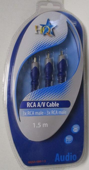 Audio-video kabel - 1,5 meter { 7293} beschikbaar voor biedingen