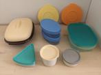Diverse Tupperware opberg bewaar bakjes, bussen, deksels,, Ophalen of Verzenden, Zo goed als nieuw, Crème