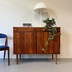Vintage dressoir, compact, rosewood (4 stuks), Huis en Inrichting, Kasten | Dressoirs, Gebruikt, 100 tot 150 cm, ., Vintage