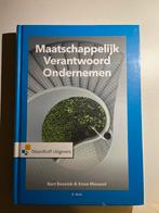 MVO - Bart Bossink & Enno Masurel, Verzenden, Zo goed als nieuw, Management