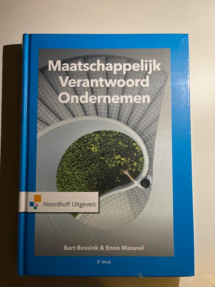 MVO - Bart Bossink & Enno Masurel, Boeken, Economie, Management en Marketing, Zo goed als nieuw, Management, Verzenden