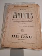 Patria's Wereldatlas. De dag. 192 blz. Antwerpen. 1938., Boeken, Atlassen en Landkaarten, Ophalen, 1800 tot 2000, Landkaart