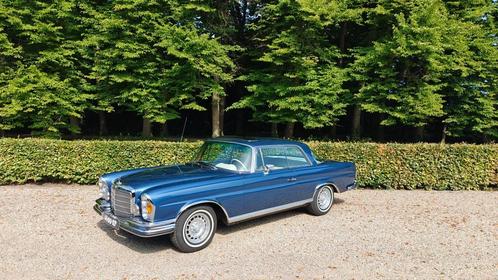 Mercedes-Benz S-Klasse 3.5 280 SE AUT 1971 Blauw, Auto's, Mercedes-Benz, Bedrijf, S-Klasse, Benzine, Coupé, Automaat, Origineel Nederlands