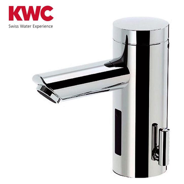 KWC Iqua-Lino wastafelkraan met sensor infrarood bediening, Doe-het-zelf en Verbouw, Sanitair, Nieuw, Kraan, Chroom, Ophalen of Verzenden
