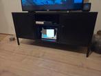 Gratis af te halen! Tv kast / dressoir zwart metaal, Huis en Inrichting, Ophalen, Zo goed als nieuw, Minder dan 100 cm, Metaal