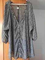 Te koop iets getinte grijze dames blouse maat 50, Ophalen of Verzenden, Gedragen, Grijs, Blouse of Tuniek