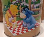 Winnie the Pooh - Disney, rond blik,, Verzamelen, Disney, Ophalen of Verzenden, Winnie de Poeh of vrienden, Gebruikt, Overige typen