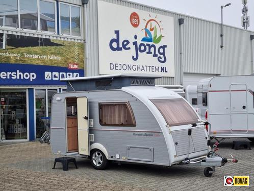 Kip Kompakt 37 EKV, Caravans en Kamperen, Caravans, tot en met 2, 500 - 750 kg, Standaardzit, Kip, Overige typen, 4 tot 5 meter