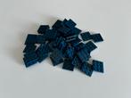 Lego plaat 3x3 donkerblauw - 75 stuks - Nieuw, Ophalen of Verzenden, Nieuw, Losse stenen, Lego