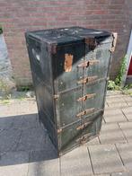 Scheeps hutkoffer met lades, Huis en Inrichting, Woonaccessoires | Kisten, Ophalen, Zo goed als nieuw, 100 tot 150 cm, 50 tot 75 cm