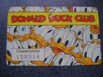 oud donald duck club kaartje, Ophalen of Verzenden, Donald Duck, Gebruikt, Beeldje of Figuurtje