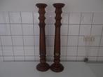 kaarsenstandaard  en pullen, Ophalen, Zo goed als nieuw, Kaars, Hout