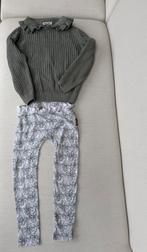 Setje legging en trui Sweet Petit mt 116!, Ophalen of Verzenden, Zo goed als nieuw, Meisje, Setje