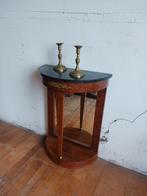 Demi lune met marmer, Ophalen