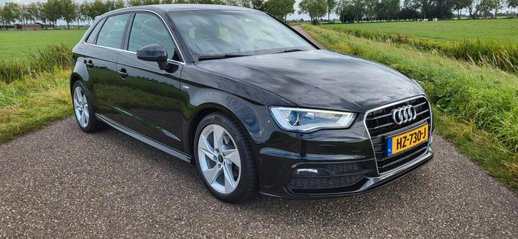 Audi A3 1.4 Tfsi 150Pk 3x S-Line S-tronic Org Nl Navi Xenon, Auto's, Audi, Bedrijf, A3, ABS, Airbags, Airconditioning, Bluetooth