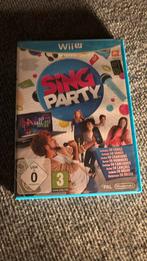 Sing Party, Spelcomputers en Games, Games | Nintendo Wii U, Muziek, Gebruikt, Ophalen of Verzenden, 3 spelers of meer