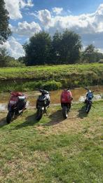 Crossmotor en 3 scooters teab, Ophalen, Gebruikt, Overige modellen, Maximaal 45 km/u