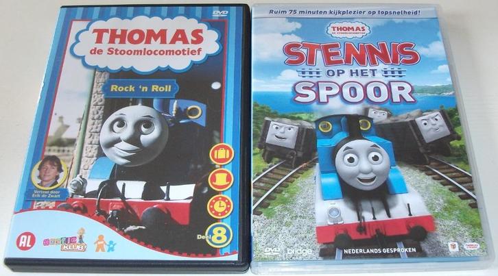 Dvd *** THOMAS DE STOOMLOCOMOTIEF *** 2 stuks, Cd's en Dvd's, Dvd's | Tekenfilms en Animatie, Zo goed als nieuw, Tekenfilm, Alle leeftijden