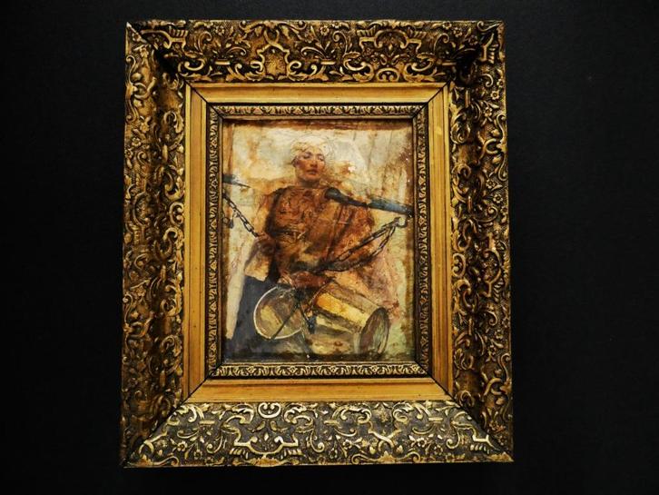 Schilderij n. Hans von Bartels A young fishing girl Rijsoord, Antiek en Kunst, Kunst | Schilderijen | Klassiek, Ophalen of Verzenden