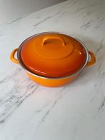 BK Fortalit Braadpan Geëmailleerd 26cm, Ophalen, Overige materialen, Zo goed als nieuw, Keramische plaat