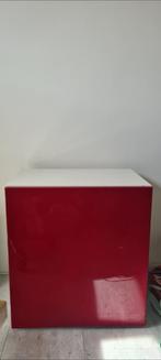 3 x Kast deuren - Lappviken ikea 60x64cm - gloss rood - cupb, Gebruikt, Ophalen