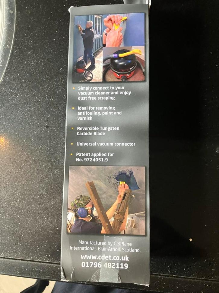 Pro Scraper Vacuümschraper Verfkrabber, Watersport en Boten, Accessoires en Onderhoud, Nieuw, Verven, Ophalen of Verzenden